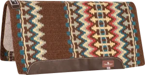 Classic Equine Classic Wool Top Saddle Pad: 32" x 34"