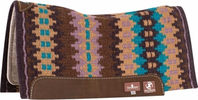 Classic Equine 32x34 Zone Series Blanket Top 3/4in Saddle Pad Mulberrylavender