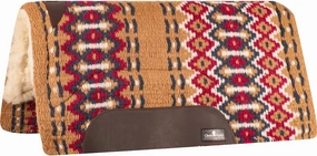 CLASSIC EQUINE Sensorflex Wool Straight Top Saddle Pad - 3/4'' Thick