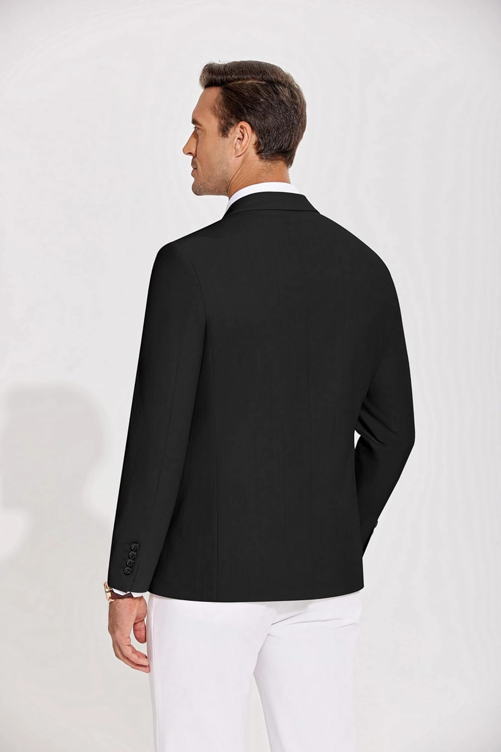 COOFANDY Men's Casual Blazer Lightweight Slim Fit Suit Jacket Two Button Cotton Sport Coats
