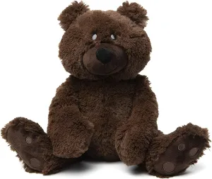 Cute Stuffed Animal Pillow Chocolate Brown Teddy Bear Plush Toy Pillow Kawaii Plushies Squishy Plush Pillow Cute Plushies for Girls and Boys