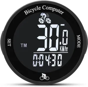 Cycling Speed Sensor for Road,Wireless Cycling Computer,Bike Speedometer with Auto Backlight IP67