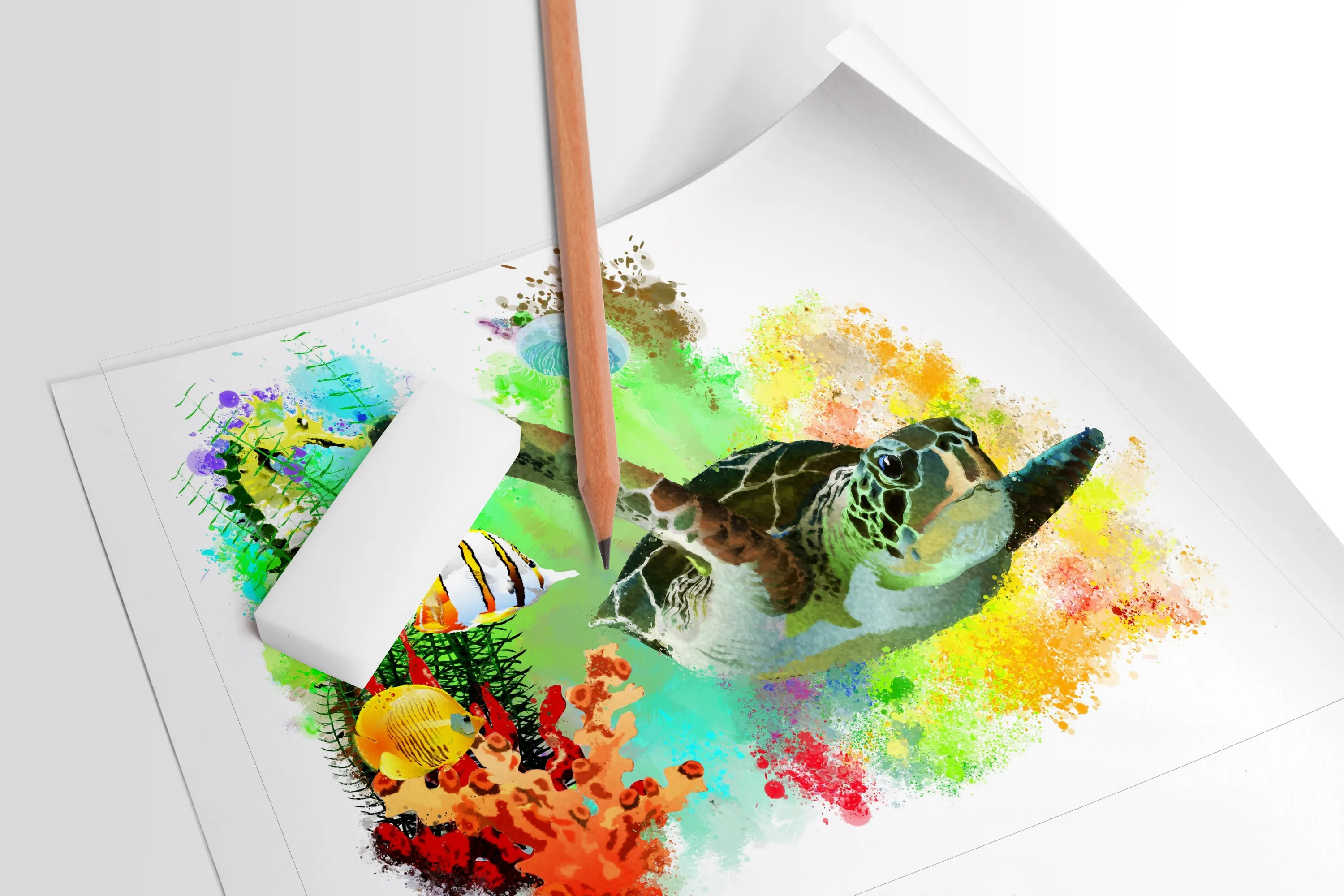 Design Ideation SKETCH PAD : Removable Sheet. Multi-Media. (8.5" x 11") PAD-2550-TS