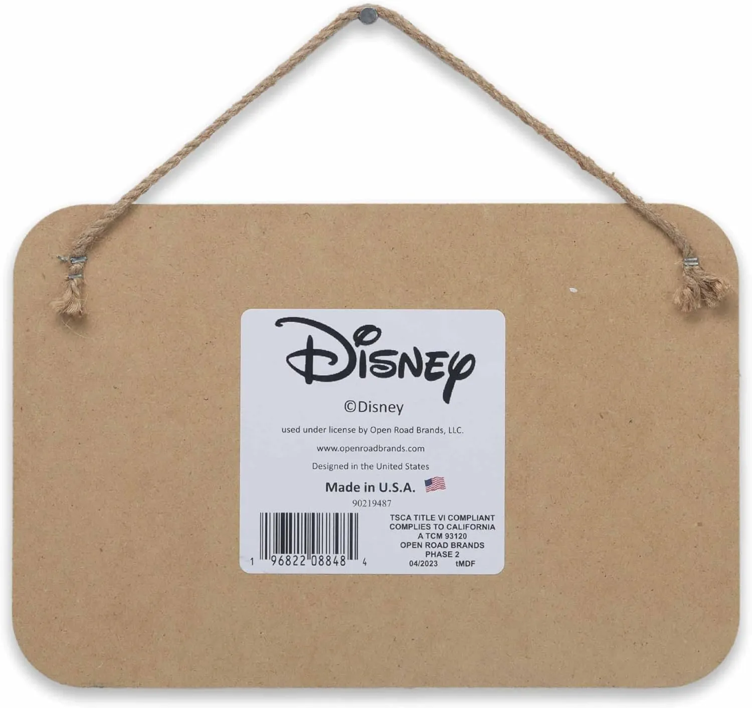 Disney Lilo and Stitch A Messy Kitchen is a Measure of Happiness Hanging Wood Measuring Sign - Cute Stitch Conversion Chart for Kitchen