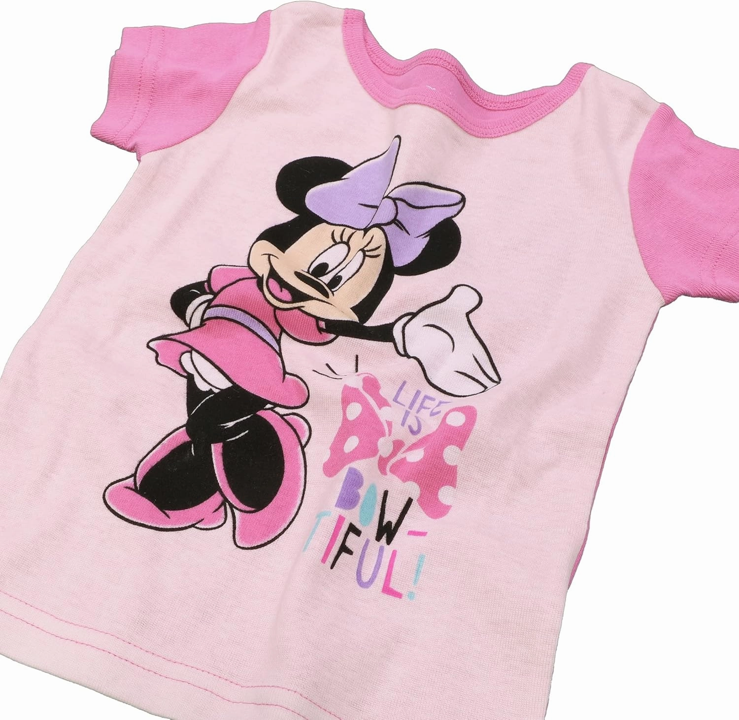 Disney 6-Piece Snug-fit Cotton Pajama Set, Soft & Cute for Kids