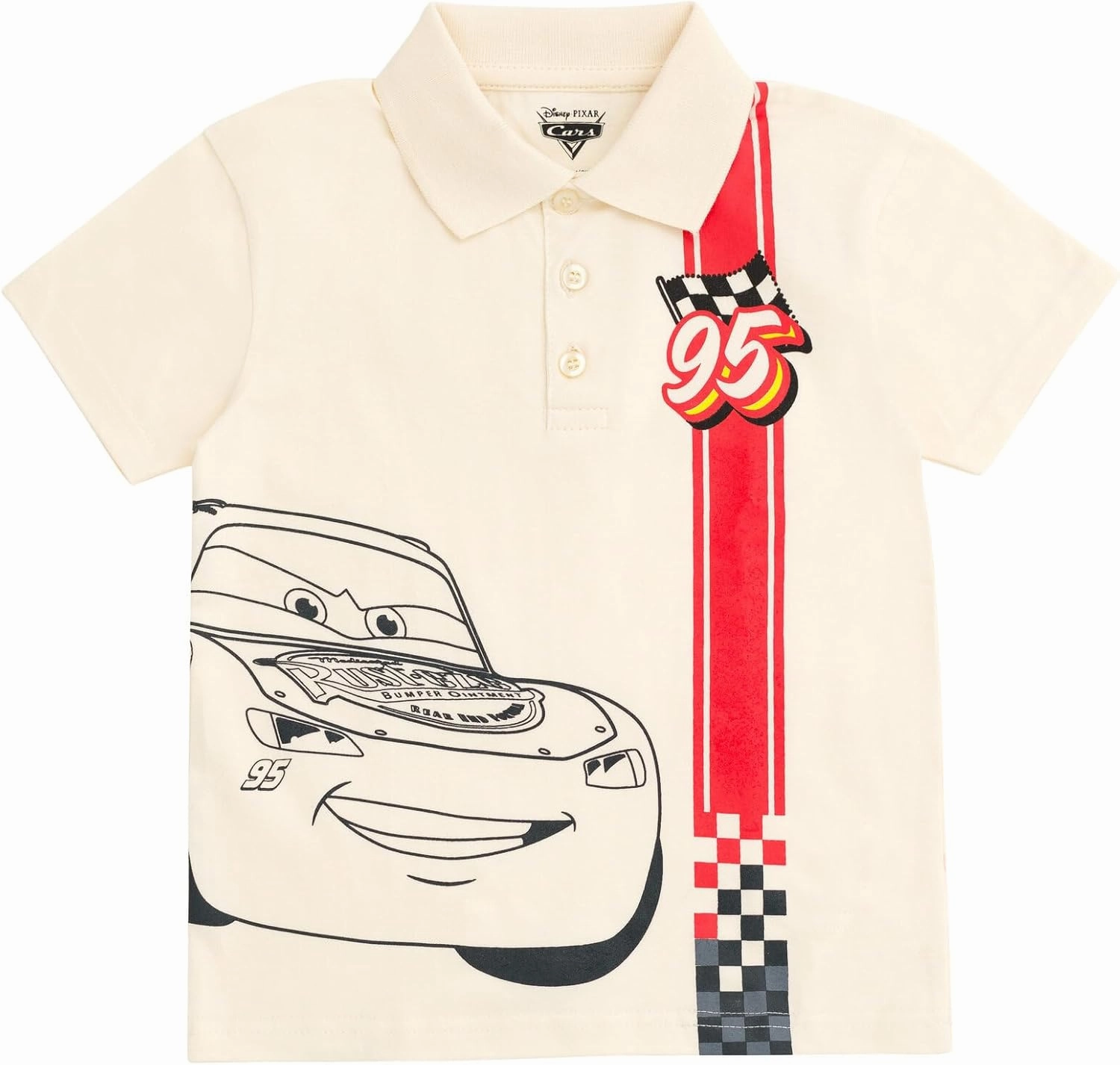 Disney Lion King Mickey Mouse Cars Polo Shirt and Shorts Outfit Set Toddler to Big Kid