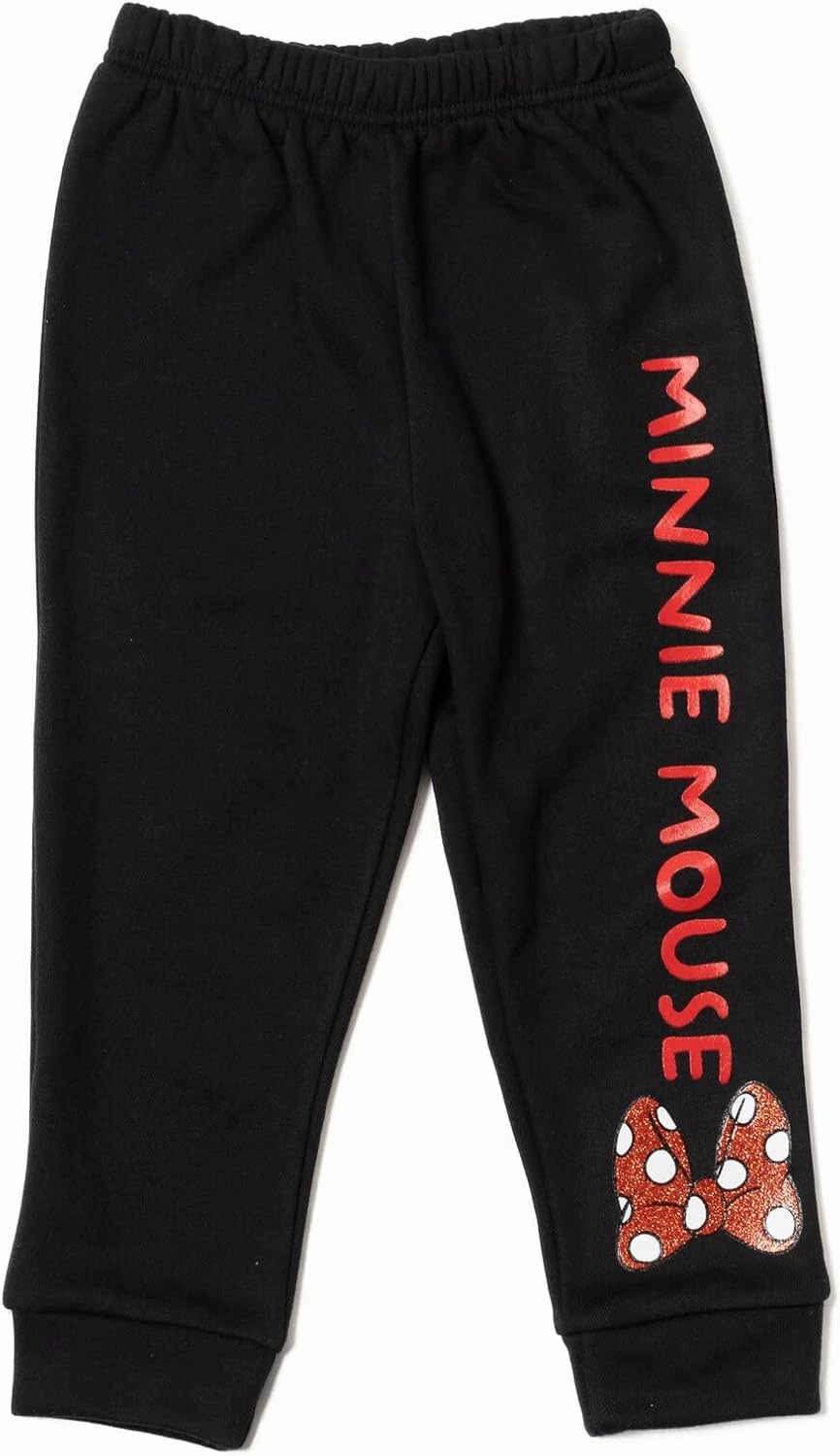 Disney Minnie Mouse Fleece Sweatshirt and Pants Outfit Set Newborn to Big Kid Sizes (Newborn - 14-16)