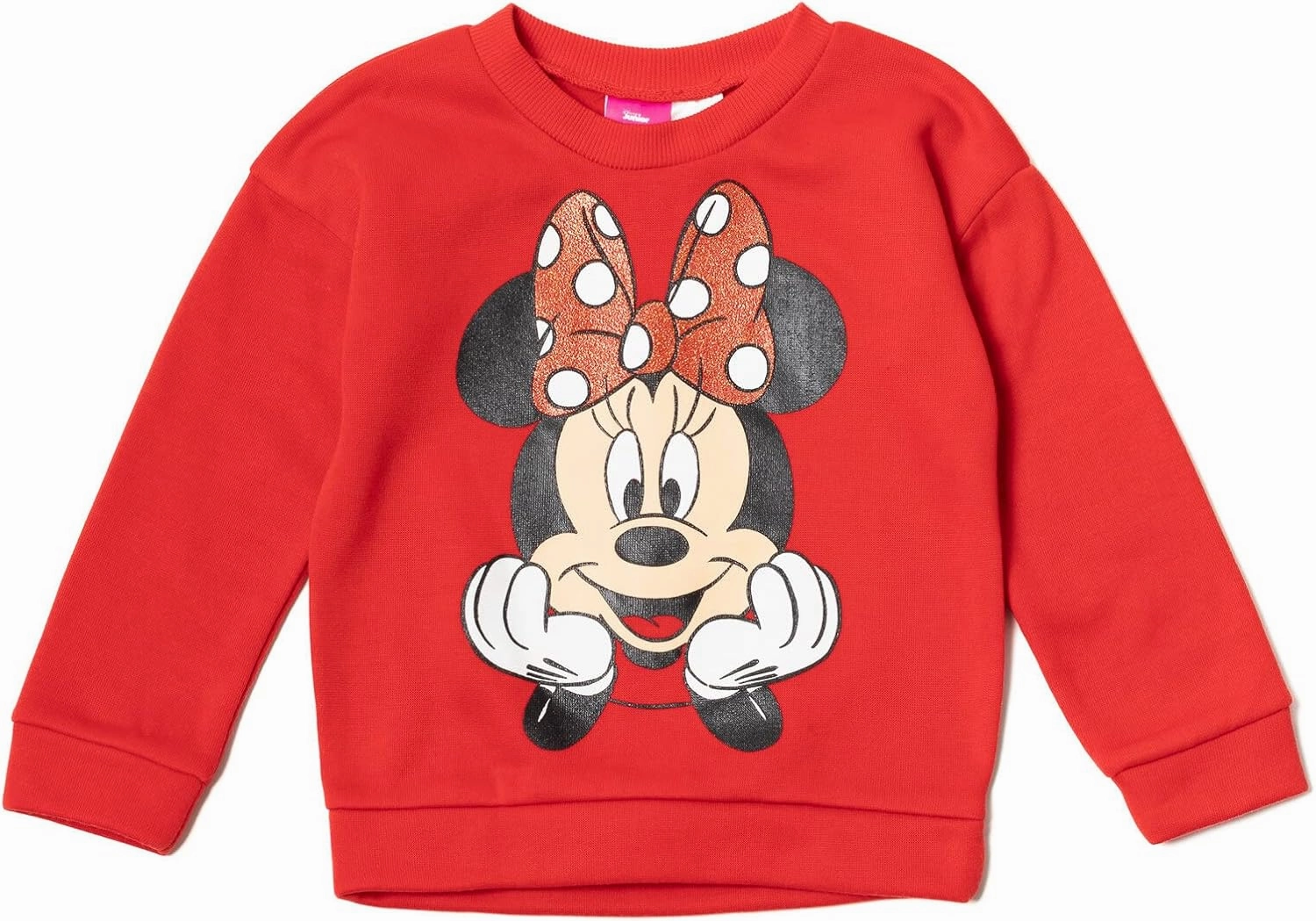 Disney Minnie Mouse Fleece Sweatshirt and Pants Outfit Set Newborn to Big Kid Sizes (Newborn - 14-16)