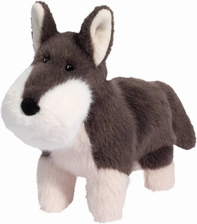 Douglas Wayne Wolf Muzzle Plush Stuffed Animal Toy - 6.5 Inches