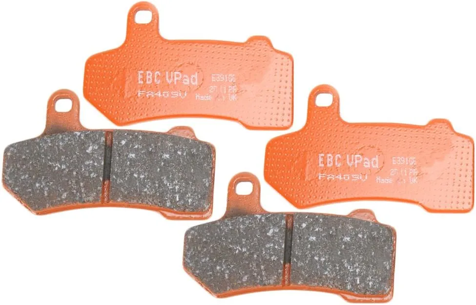 EBC Brakes EBPCK2013 Front Semi-Sintered V-Pads Brake Pad Change Kit