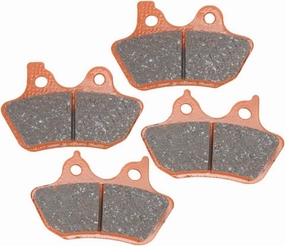 EBC Brakes EBPCK2030 Front Semi-Sintered V-Pads Brake Pad Change Kit
