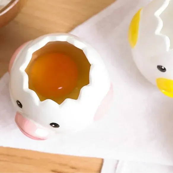 Egg White Separator Cute Cartoon Model Kitchen Tool