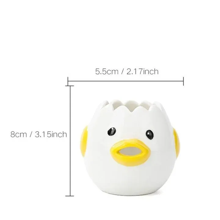 Egg White Separator Cute Cartoon Model Kitchen Tool