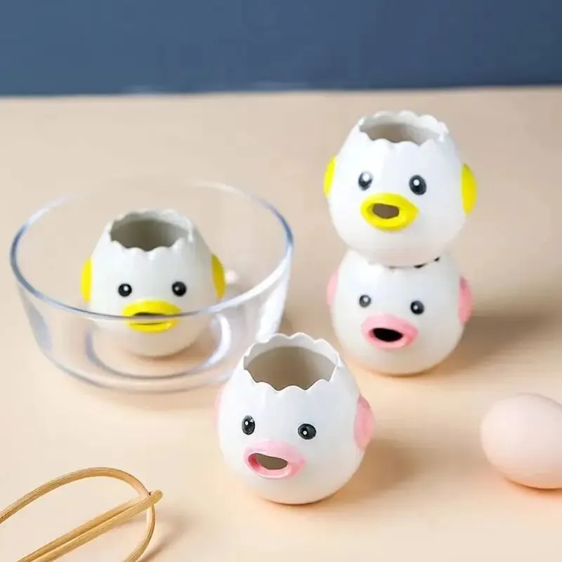 Egg White Separator Cute Cartoon Model Kitchen Tool