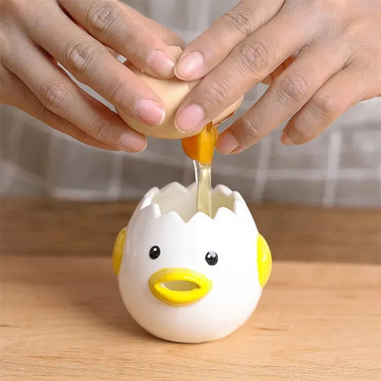 Egg White Separator Cute Cartoon Model Kitchen Tool