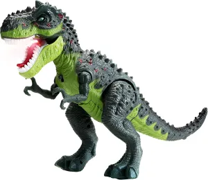 Electric Walking Dinosaur Toys for Kids - Small Tyrannosaurus Toy with Simulated Flame and Realistic Sounds, Best Gift for 3-5 4-6 5-7 Year Old Boys & Girls