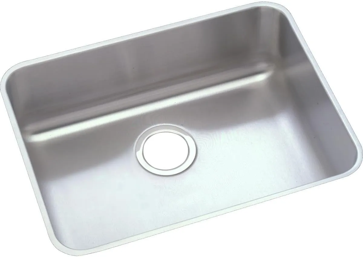 Elkay ELUHAD191645 Lustertone Classic Single Bowl Undermount Stainless Steel ADA Sink