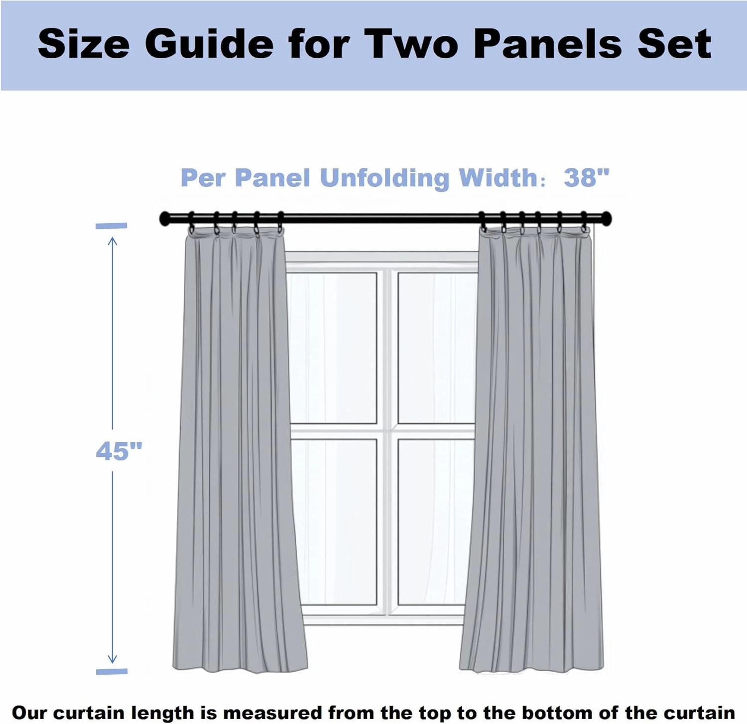Erosebridal Surf Cat Curtains & Drapes,Surfboard Surfer Window Curtains,Funny Cat Surfing Window Treatments for Kids Girls Boys,Coastal Beach Ocean Waves Bedroom Decor,2 Panels 38" Wx45 L