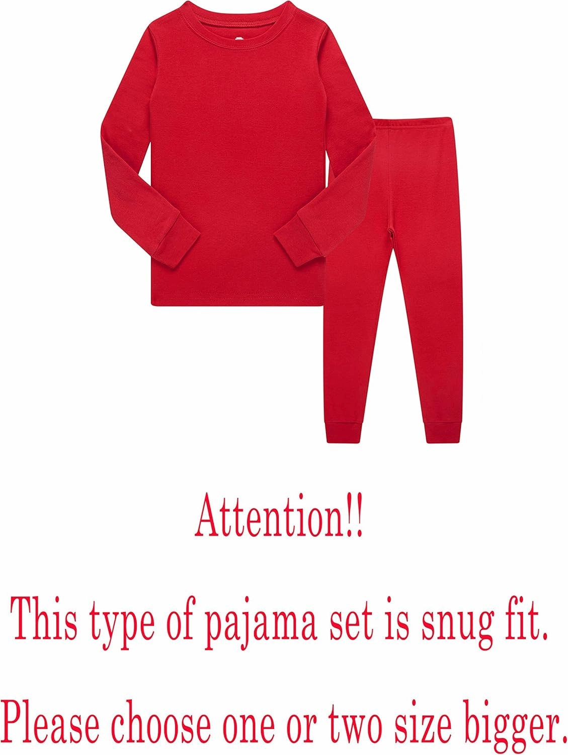 Family Feeling Little Big Boy Pajamas Sets 100% Cotton Pjs Kids Jammies