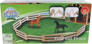Farming Livestock Gate (156 cm, 1:24 Scale, Farm Fence for Children, Kids Farm Accessories, Toy Farm) 610303