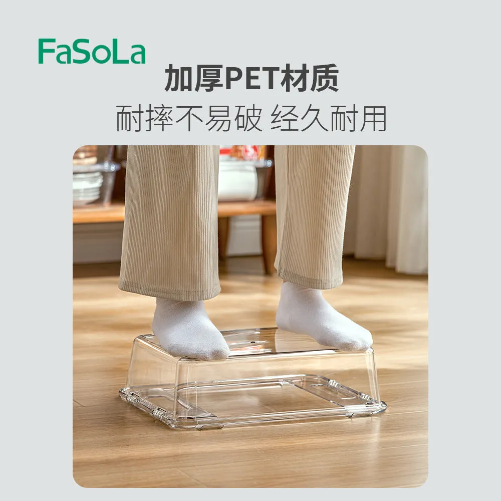 FaSoLa Transparent Desktop Storage Box