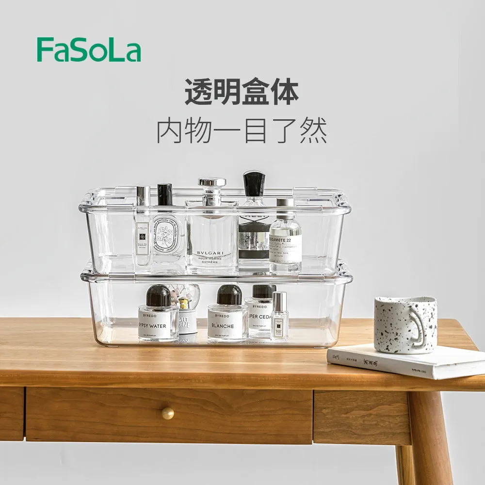FaSoLa Transparent Desktop Storage Box