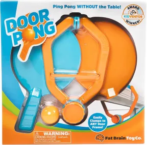 Fat Brain Toys Door Pong - Ping Pong Without The Table! Active Game for Ages 6 