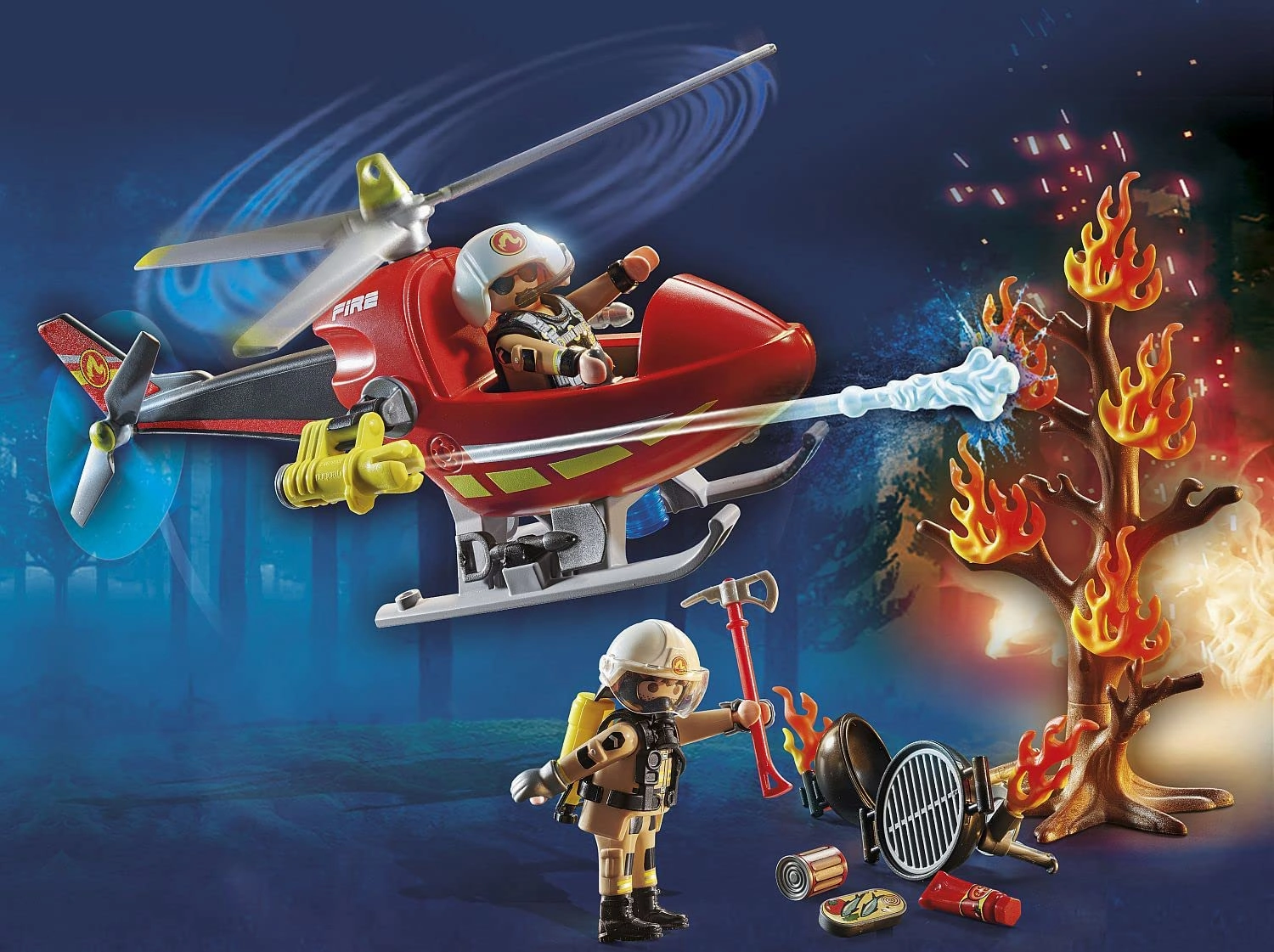 Fire Rescue Helicopter
