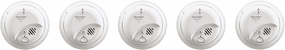 First Alert BRK SC-9120B yaObkn Hardwired Smoke and Carbon Monoxide Alarm with Battery Backup, 5 Units