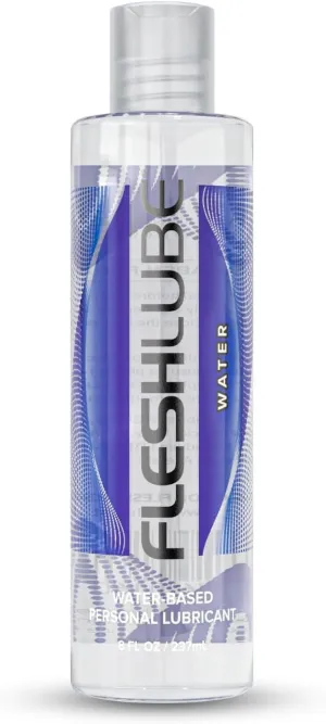 Fleshlight Fleshlube Water | 8 Ounce Lube | for Men, Women and Couples