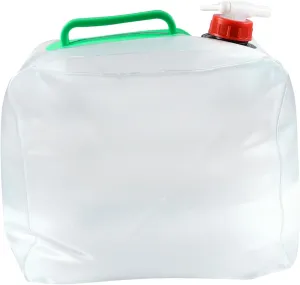Foldable Hydration Bag Stackable Water Container Outdoor Camping Emergency Water Storage Compact Size