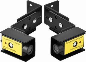 for liftmaster CPS-U Commercial Photo Eyes, CPS-U Safety Sensors Compatible with LiftMaster Commercial Door Operators Models FDC, FDCL, FDO, LGE, Medium Duty Logic, Logic 3, Logic 4, Logic 5.0