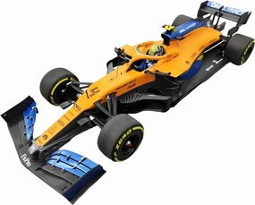 for McLaren MCL35 2020 1 18 Resin F1 Car Model Adult Classic Collection Souvenir Ornament Non-Remote App Controlled Toys(4#)