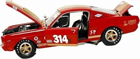 for Mustang Shelby GT350 H #314 1966 1 18 Limited Edition Resin Classic Car Model Souvenir Display Non-Remote App Controlled Toys