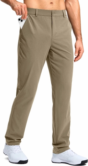 G Gradual Mens Golf Pants Stretch Dress Casual Pants 30"/32"/34" Lightweight Work Travel Slacks for Men with 4 Pockets
