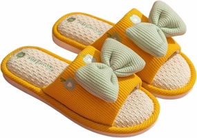 Gaolinci Cute Strawberry Slippers, Home Linen Slippers for Women