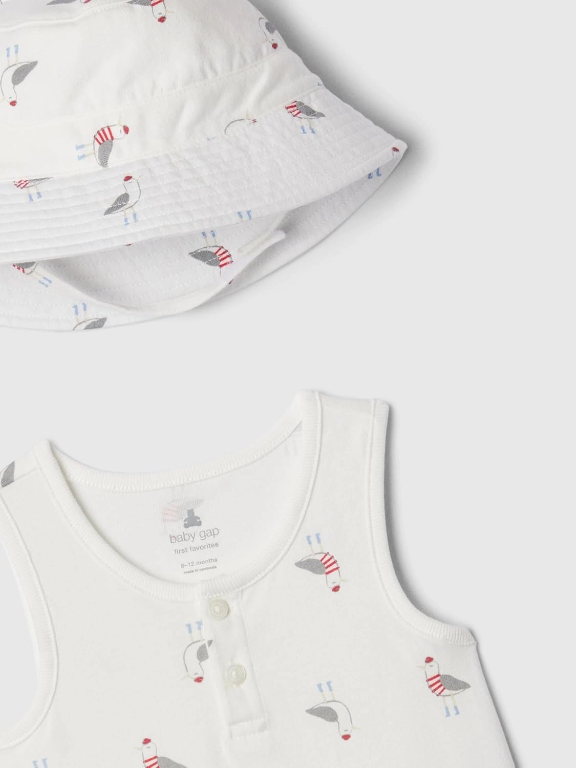 GAP baby-boys Baby Knit Hat Set