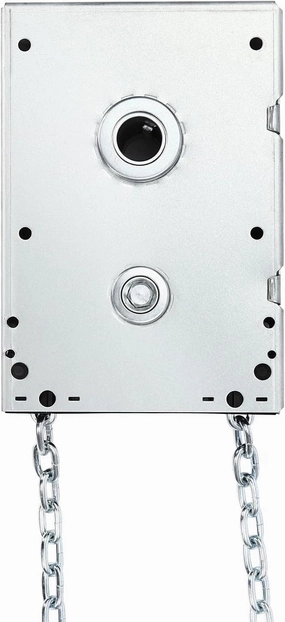 Garage Door Jackshaft Chain Hoist,Heavy Duty Shaft Garage Chain Hoist Opener 4:1 Reduction Gear Drive for Roll Up Doors and Jackshaft Garage Door Openers 6.5X2.52X9.61inch