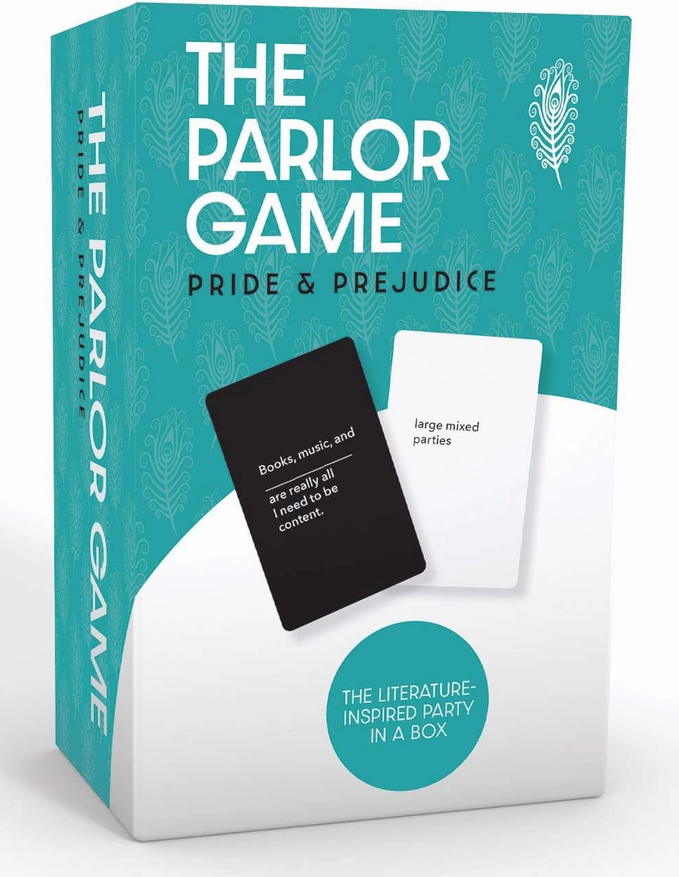 Gibbs Smith Gift Pride & Prejudice The Parlor Game: A Literature-Inspired Party in a Box