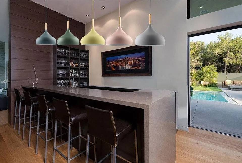 Gloria Macaron Kitchen Table Pendant Light