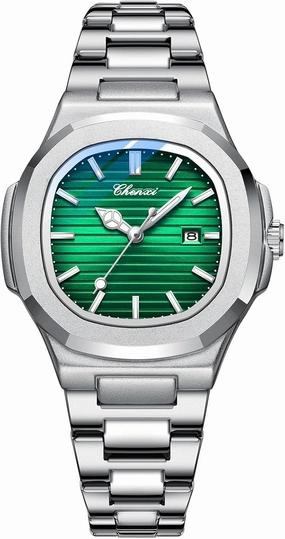Gosasa Fashion Watches for Women Luminous Calendar Business Ladies Watch Stainless Steel Quartz Waterproof Analog Display Female Wristwatch
