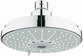 Grohe 27135000 Rainshower Cosmopolitan 160 4-Spray Showerhead, Starlight Chrome