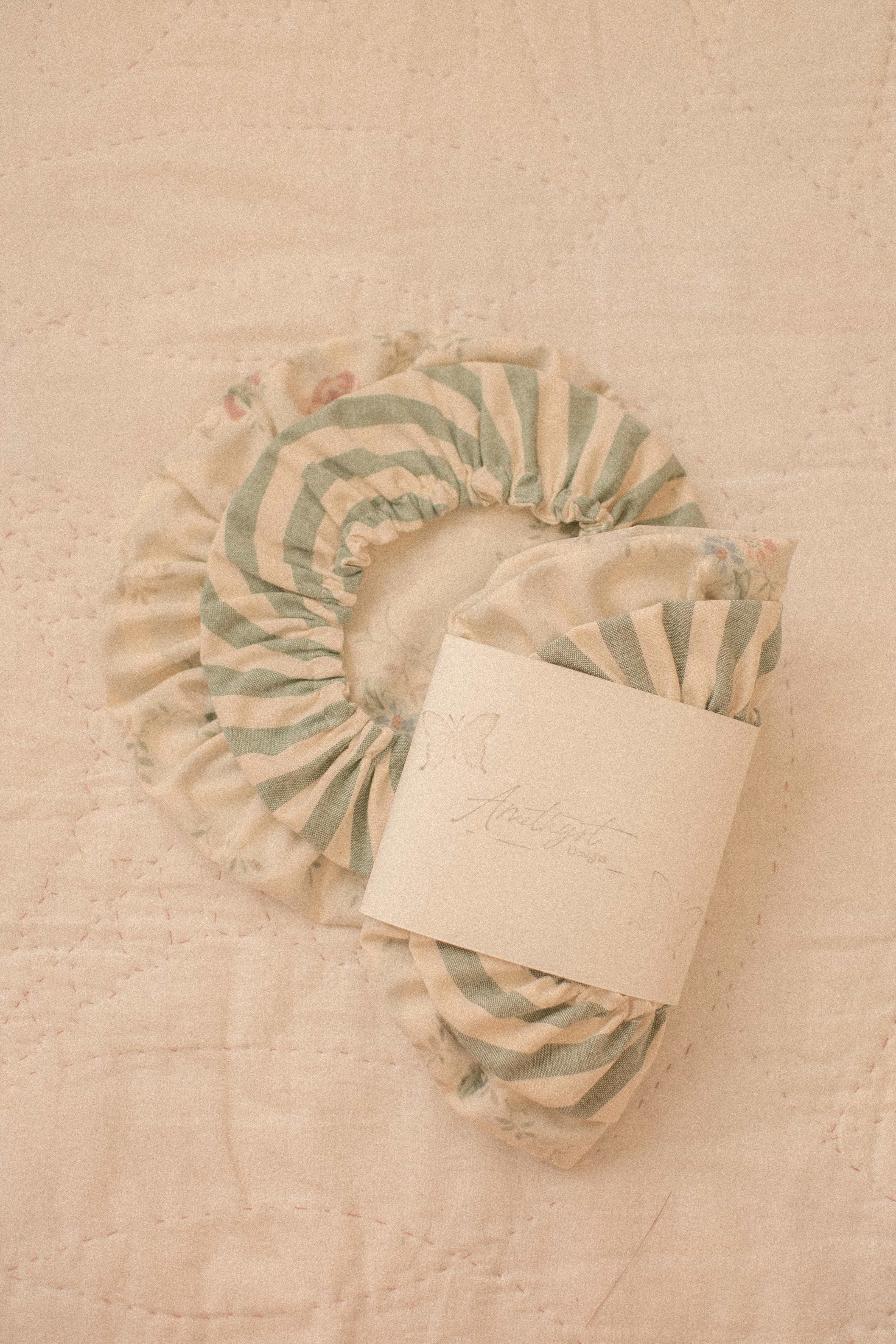 Handmade reusable bowl cover set - cottage bloom