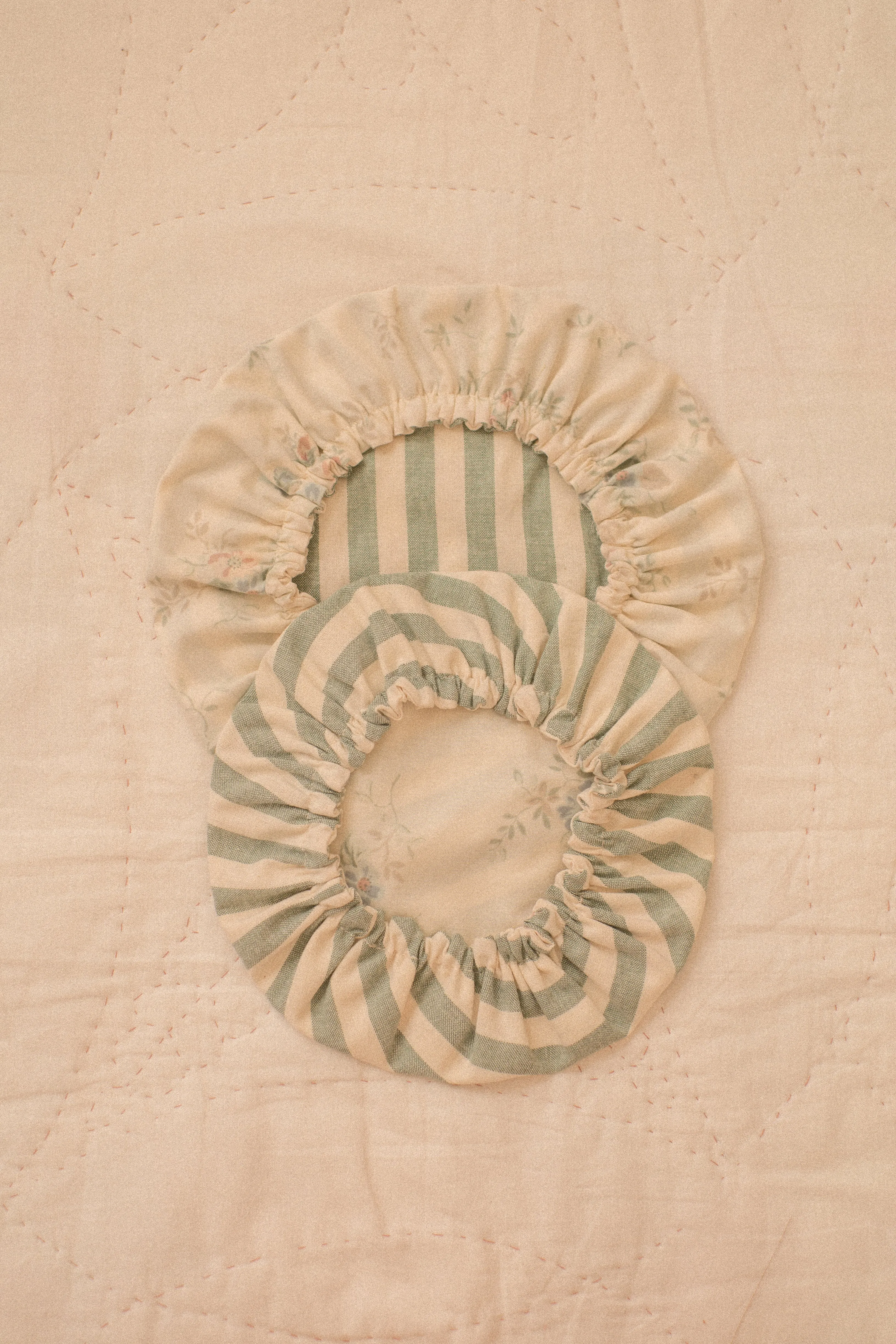 Handmade reusable bowl cover set - cottage bloom