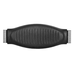 HECASA Lumbar Support Pad Compatible with Herman Miller Classic Aeron Chair Size B: Medium, Ergonomic Lumbar Pillow, Home Office Seating Support Cushion (Graphite) ABS Plastic