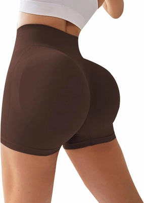 High Waisted Biker Shorts for Women Women Short Workout Shorts Back Scrunch Butt High Waisted Gym Yoga Bottom Tummy