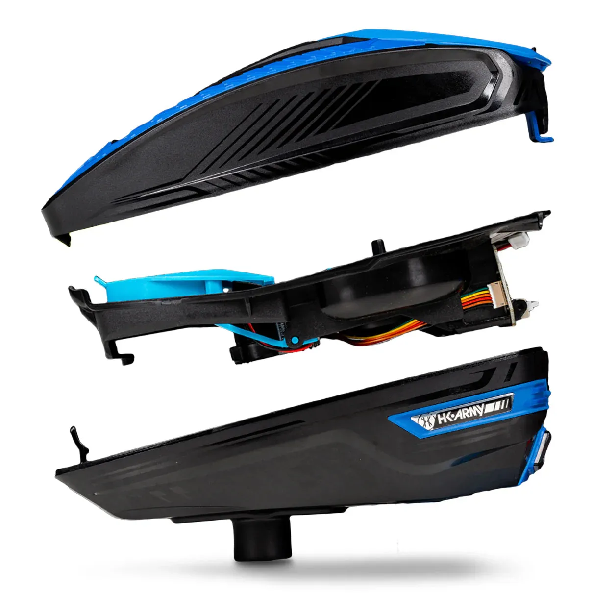 HK Army TFX 3.0 Paintball Loader - Black/Blue