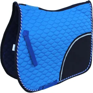 Horse Cotton Quilted All Purpose English Saddle PAD Trail Riding Dark Blue 72F10