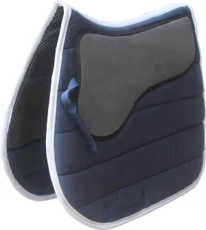 Horse Saddle Pad English Quilted All-Purpose Shock Absorbing Neoprene 72TS18