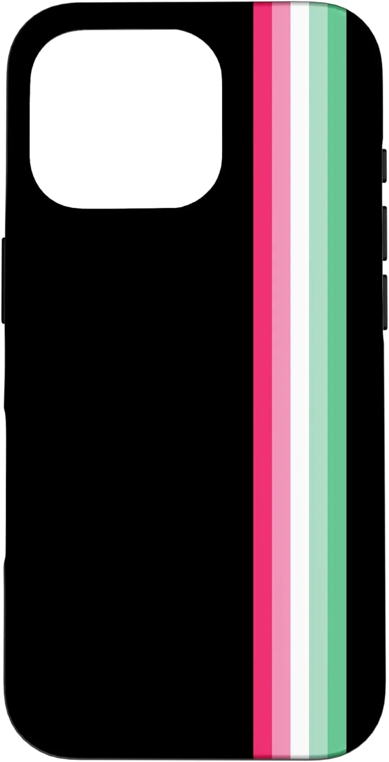 iPhone 16 Pro Abrosexual Pride Flag Subtle Abro Stripes Cute Case
